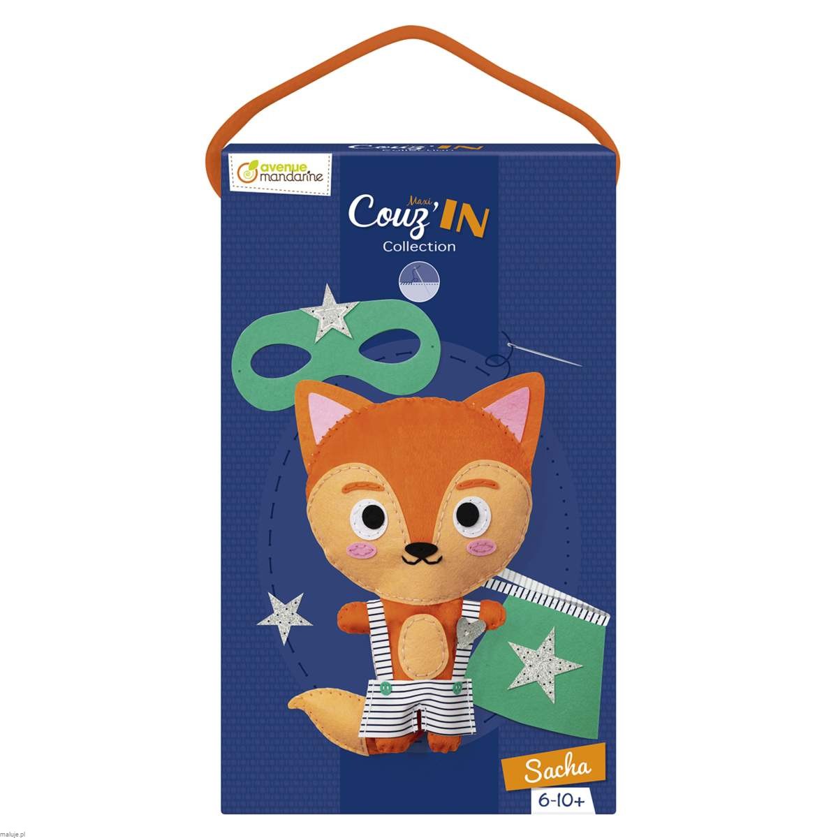 Maxi Couz'IN Sewing Kit - Sacha the Fox