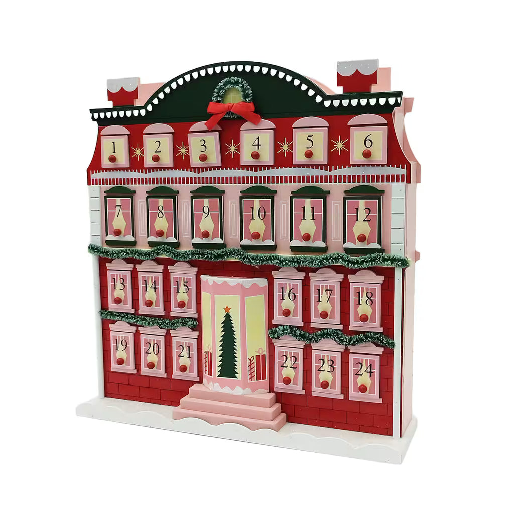 13" Holly Jolly Advent Calendar