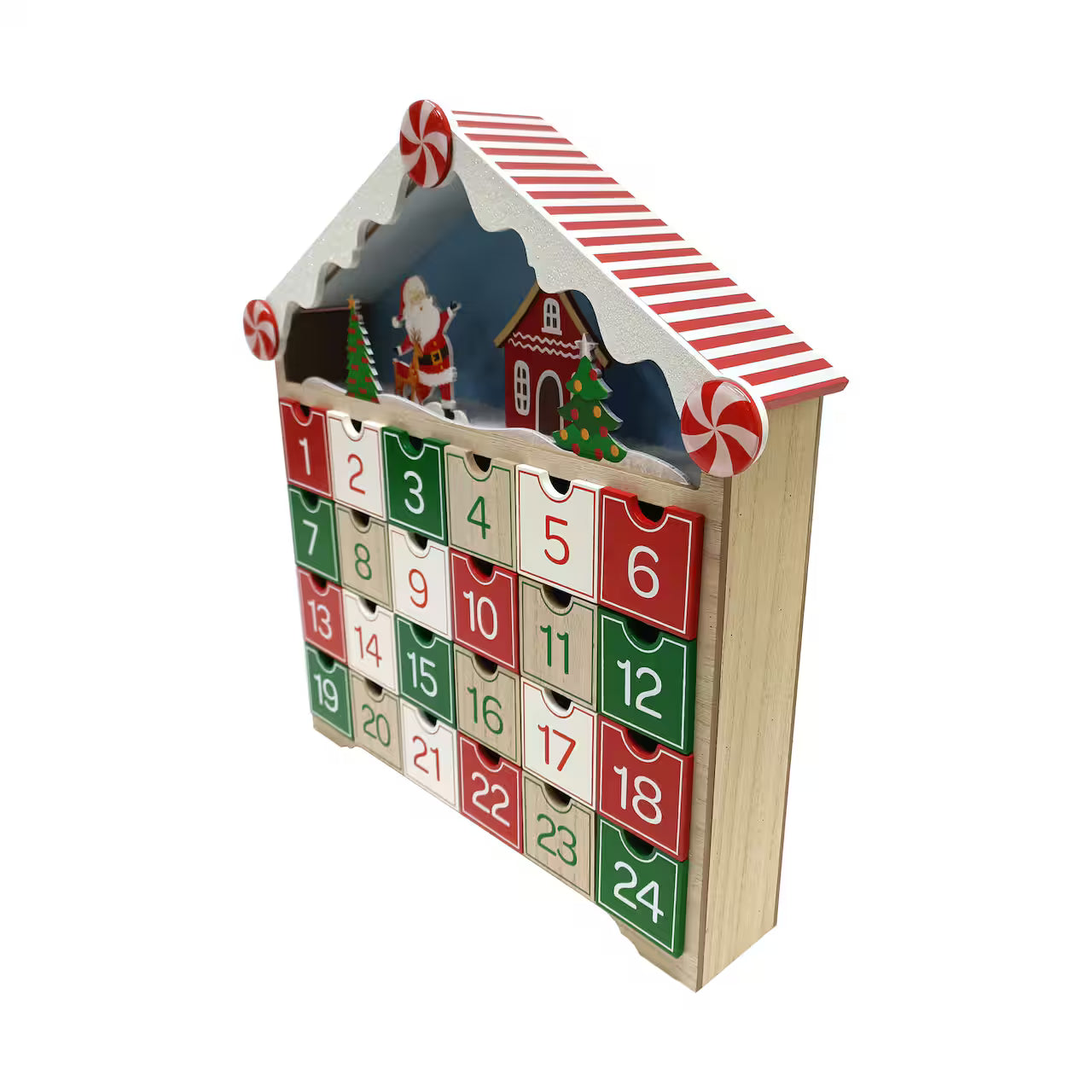 16" Festive House Advent Calendar