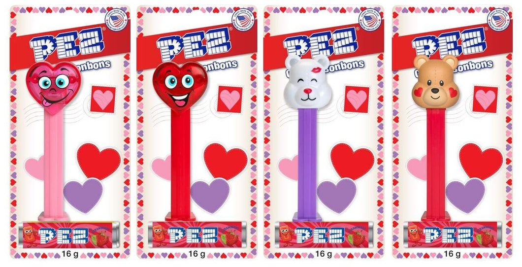 VALENTINE PEZ DISPENSER