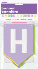 HAPPY EASTER PENDANT BANNER 7FT