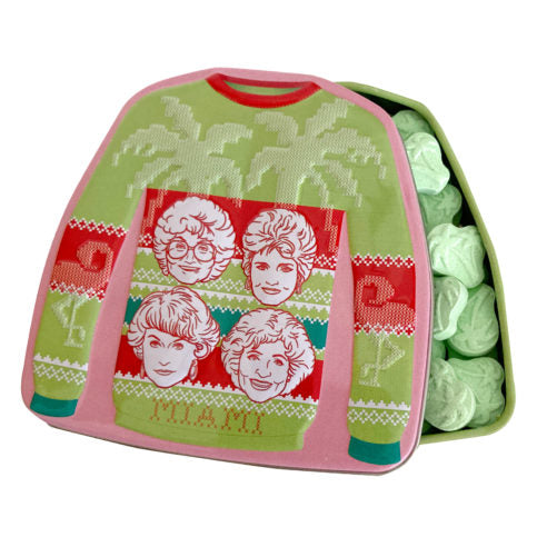 GOLDEN GIRLS HOLIDAY CANDY TIN