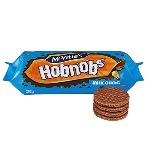 MCVITIE'S HOBNOBS: MILK CHOCOLATE
