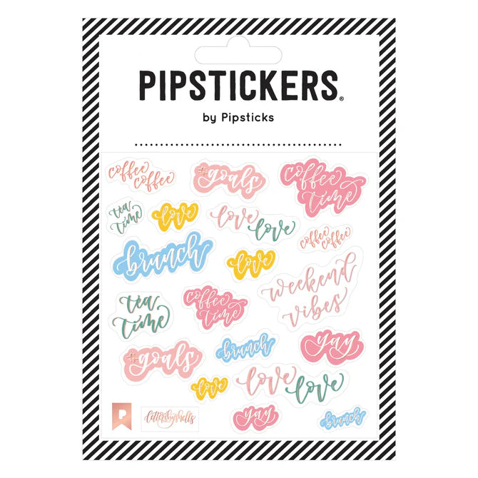 WEEKEND VIBES PIPSTICKERS