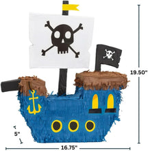 PIRATE SHIP 3D PINATA