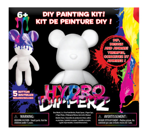 DIY PAINTING KIT HYDRO DIPPERZ BEAR 5 BOTTLES