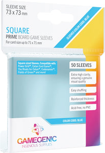 SQUARE BOARD GAME SLEEVES - PACK OF 50 (73 x 73 mm)