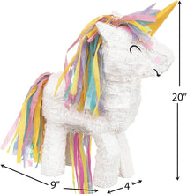 RAINBOW UNICORN 3D PINATA