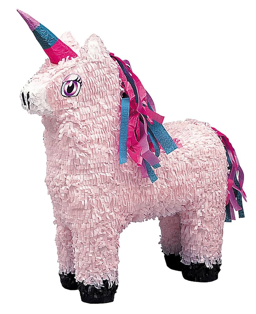 PINK UNICORN 3D PINATA