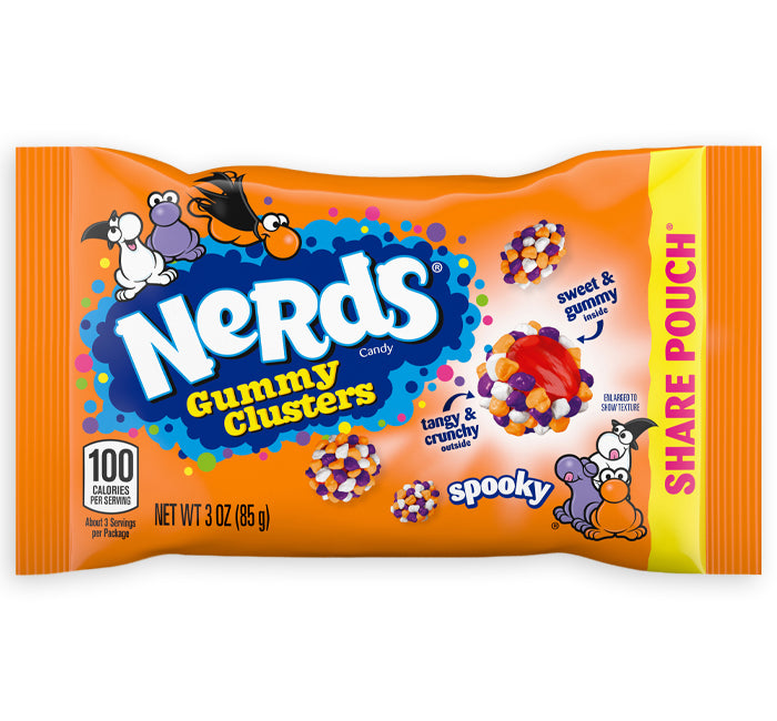 NERDS GUMMY CLUSTERS SPOOKY HALLOWEEN (85G)