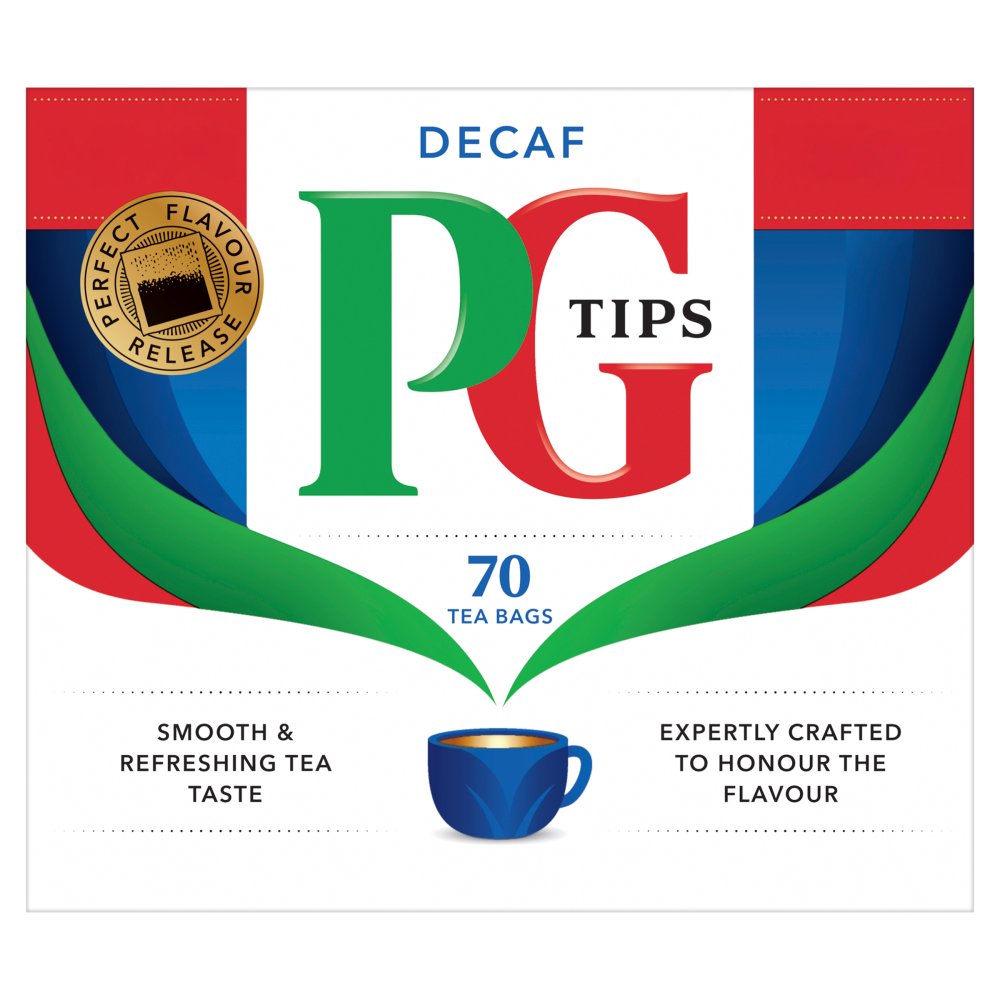 PG TIPS DECAF 70 TEA BAGS