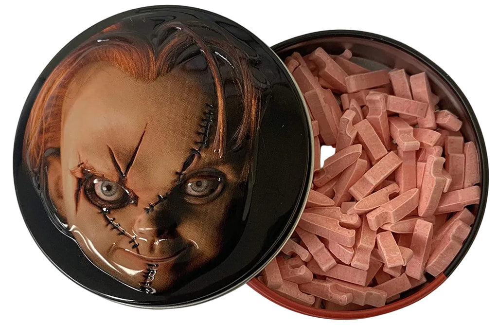 CHUCKY WANNA PLAY CANDY TIN
