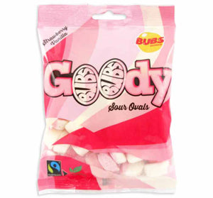 BUBS STRAWBERRY VANILLA 90G