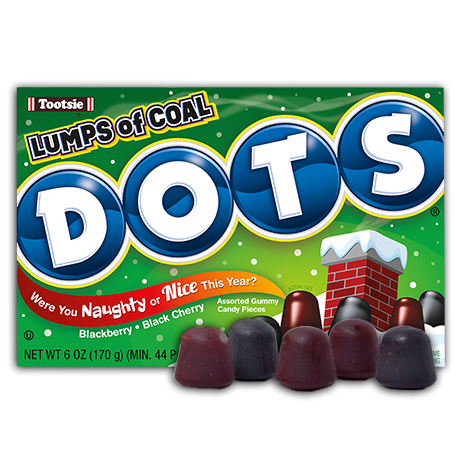 TOOTSIE DOTS LUMPS OF COAL