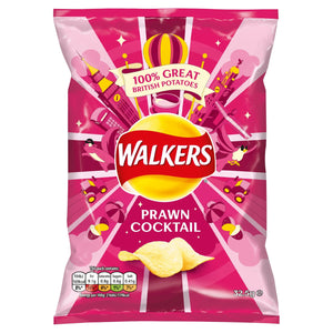 WALKERS CRISPS PRAWN COCKTAIL