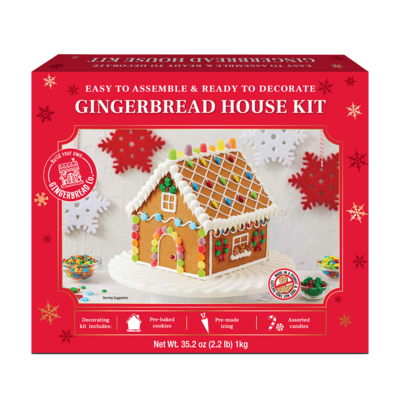 DIY GINGERBREAD HOUSE KIT