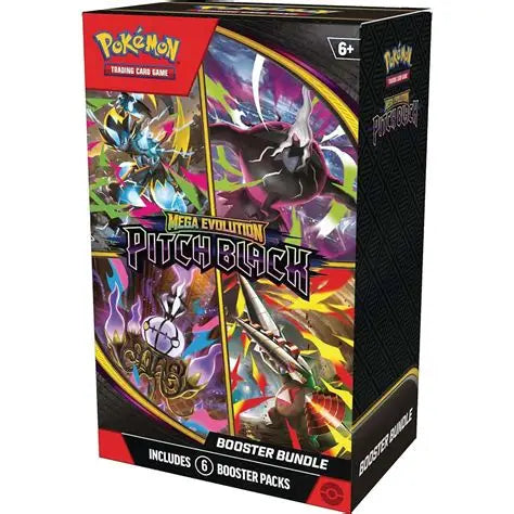 POKEMON: MEGA EVOLUTION PITCH BLACK 6-PACK BOOSTER BUNDLE