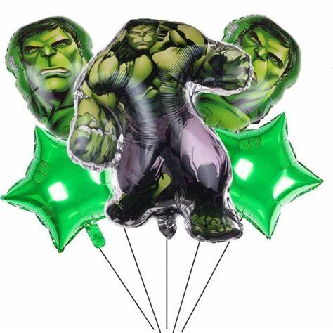 INCREDIBLE HULK 5PCS BOUQUET