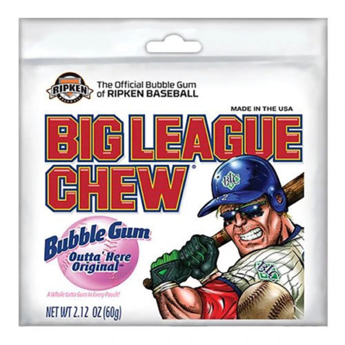 BIG LEAGUE CHEW BUBBLE GUM