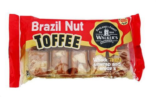WALKERS BRAZIL NUT TOFFEE