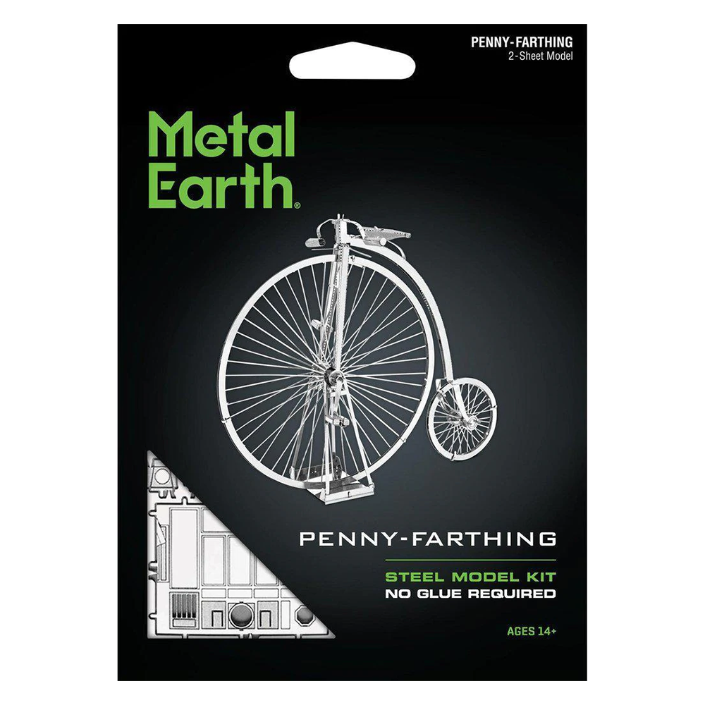 METAL EARTH PENNY FARTHING