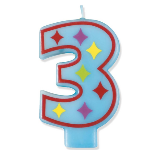 DECORATIVE BIRTHDAY CANDLE #3