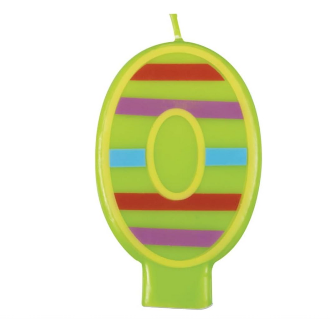 DECORATIVE BIRTHDAY CANDLE #0