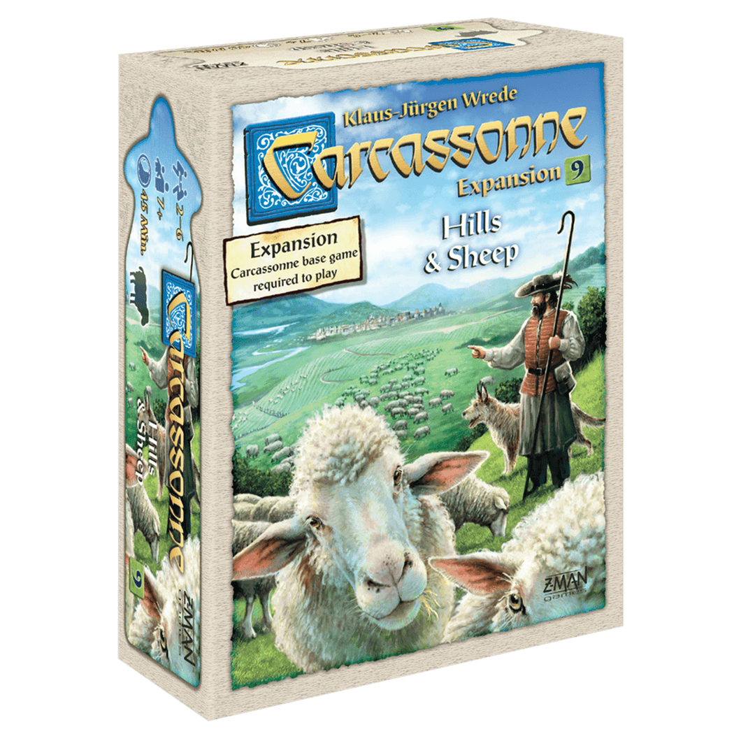 CARCASSONNE HILLS & SHEEP EXPANSION 9