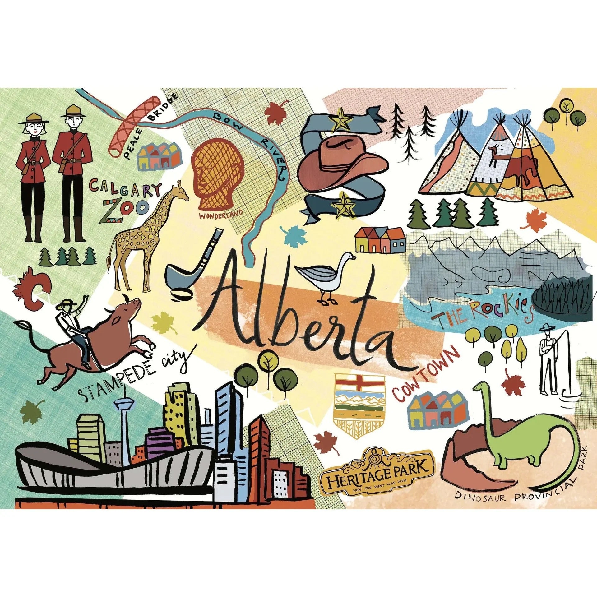 Alberta by Farida 1000pc Puzzle - Sweet Thrills