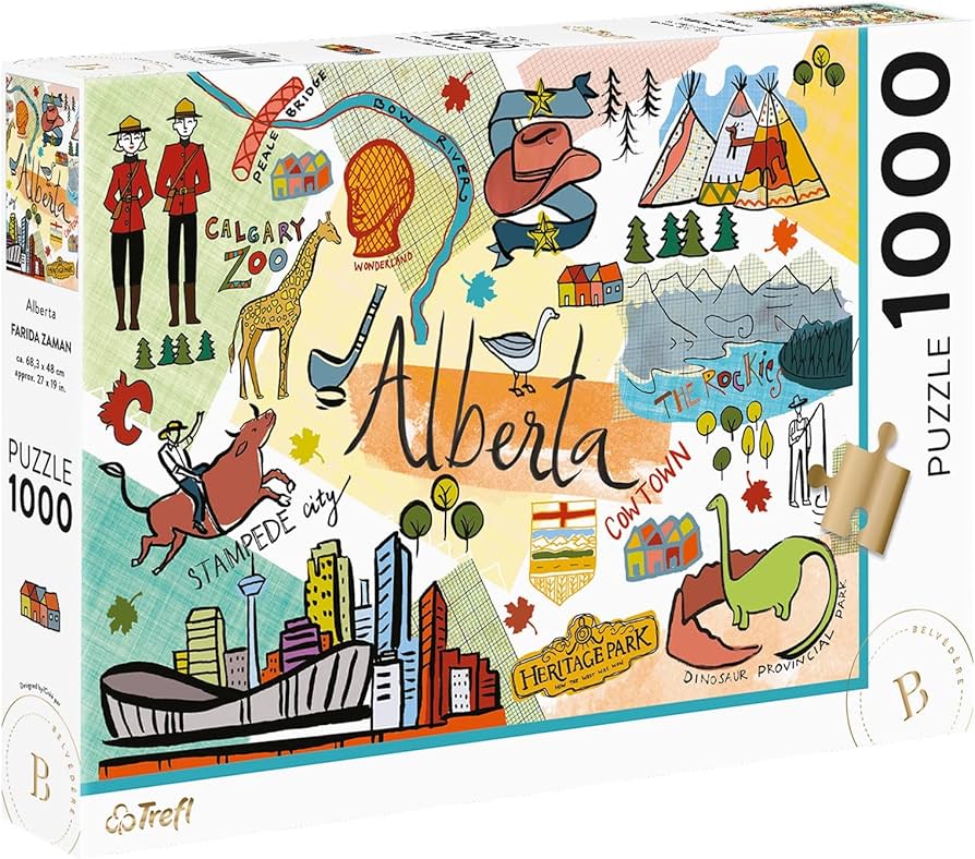 Alberta by Farida 1000pc Puzzle - Sweet Thrills