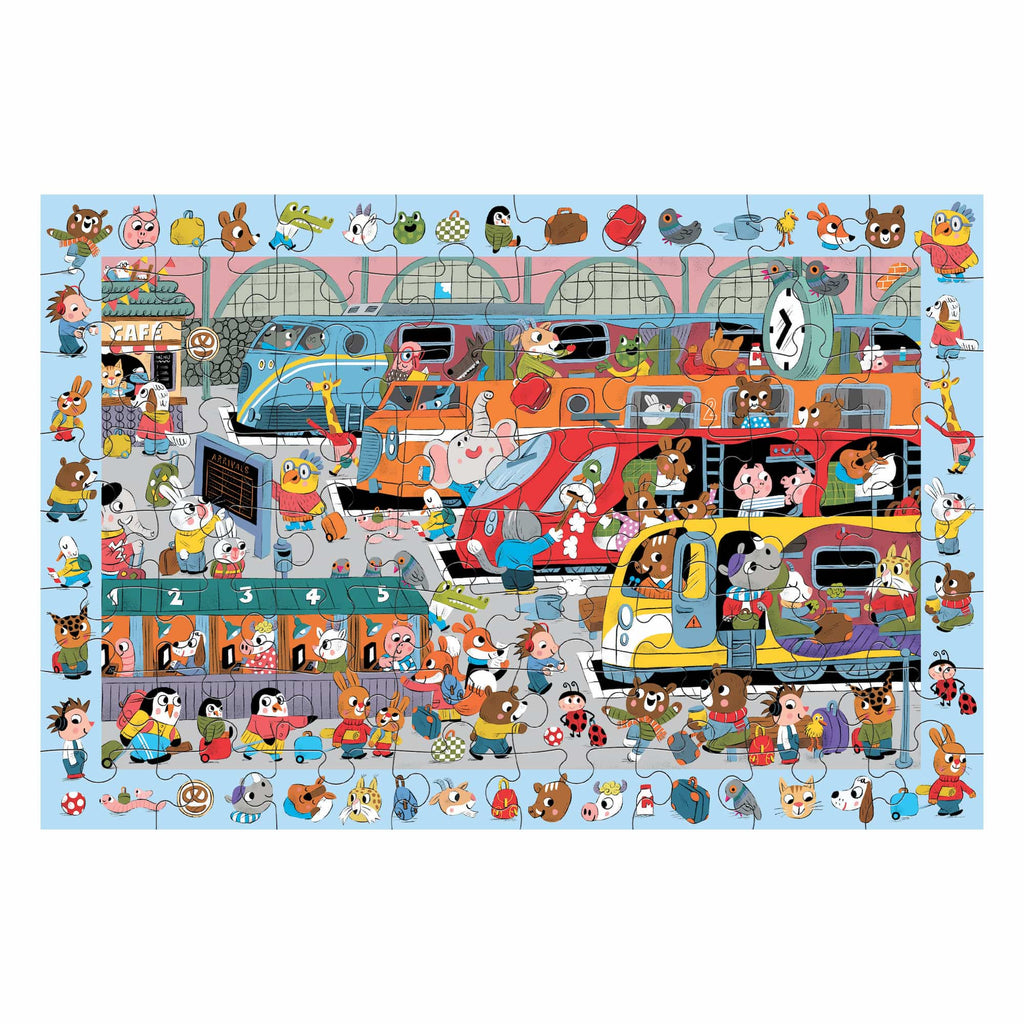 All Aboard! Search & Find 64pc Puzzle - Sweet Thrills