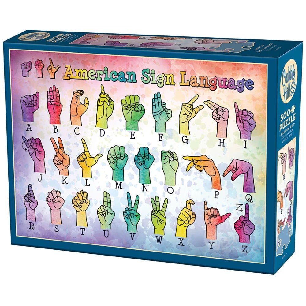 American Sign Language 500pc Puzzle - Sweet Thrills