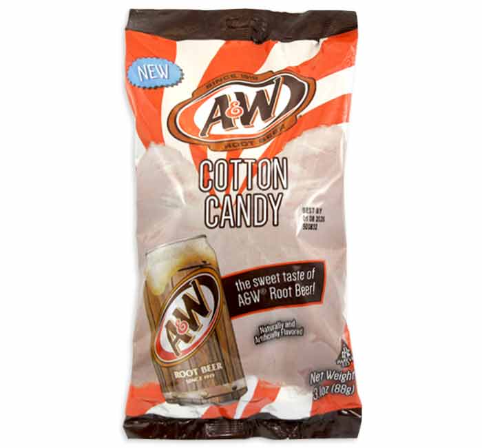 A&W Root Beer Cotton Candy - Sweet Thrills