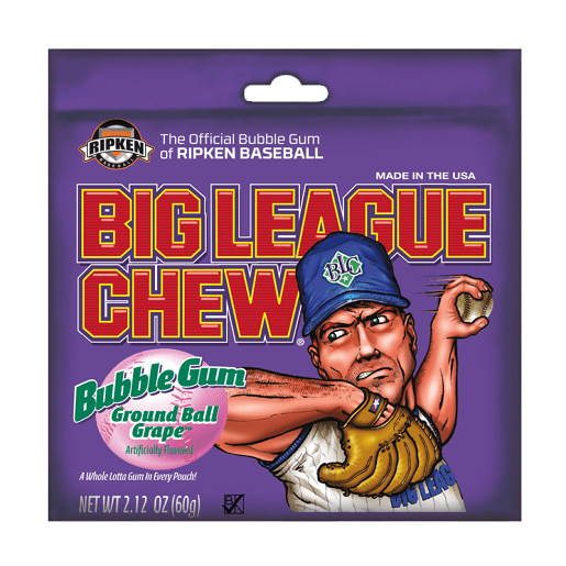 BIG LEAGUE CHEW GRAPE - Sweet Thrills