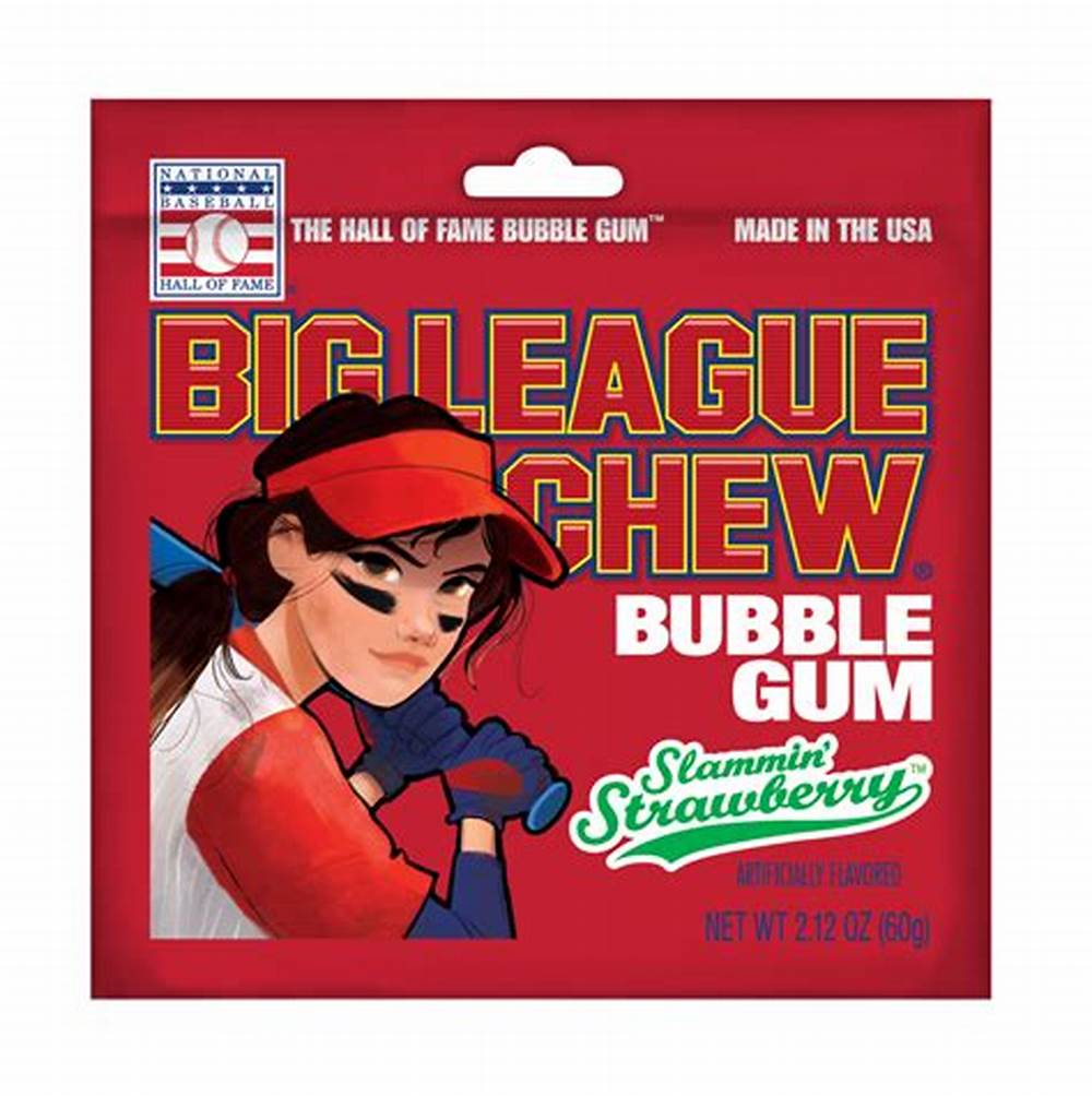 BIG LEAGUE CHEW STRAWBERRY - Sweet Thrills