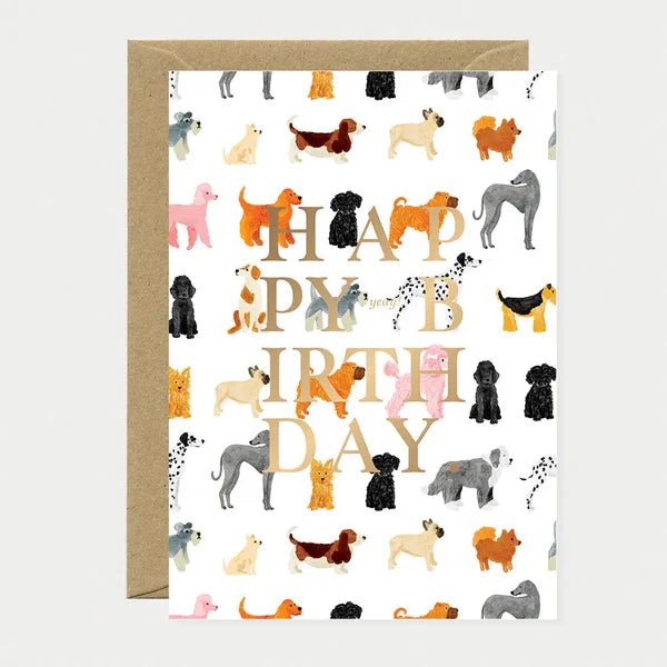 Birthday Dog Lovers Card - Sweet Thrills