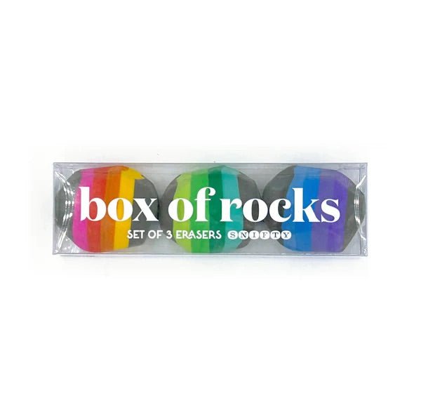 BOX OF ROCKS ERASERS - Sweet Thrills
