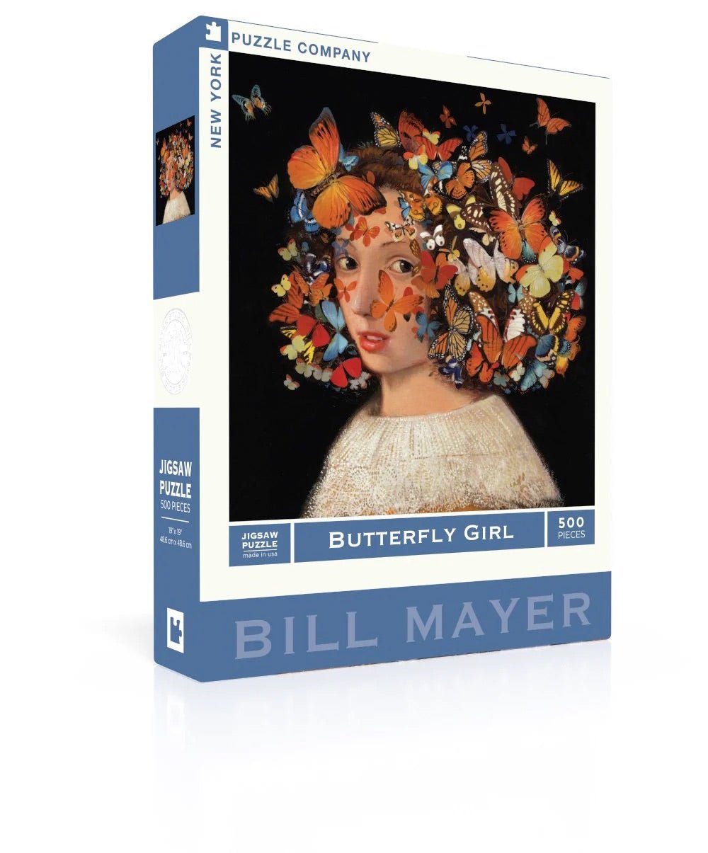 Butterfly Girl 500 Piece Puzzle - Sweet Thrills