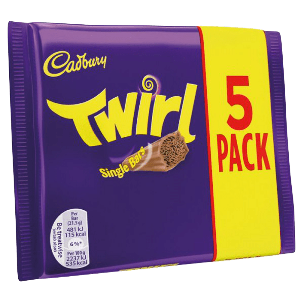 CADBURY TWIRL 5 BAR PACK - Sweet Thrills