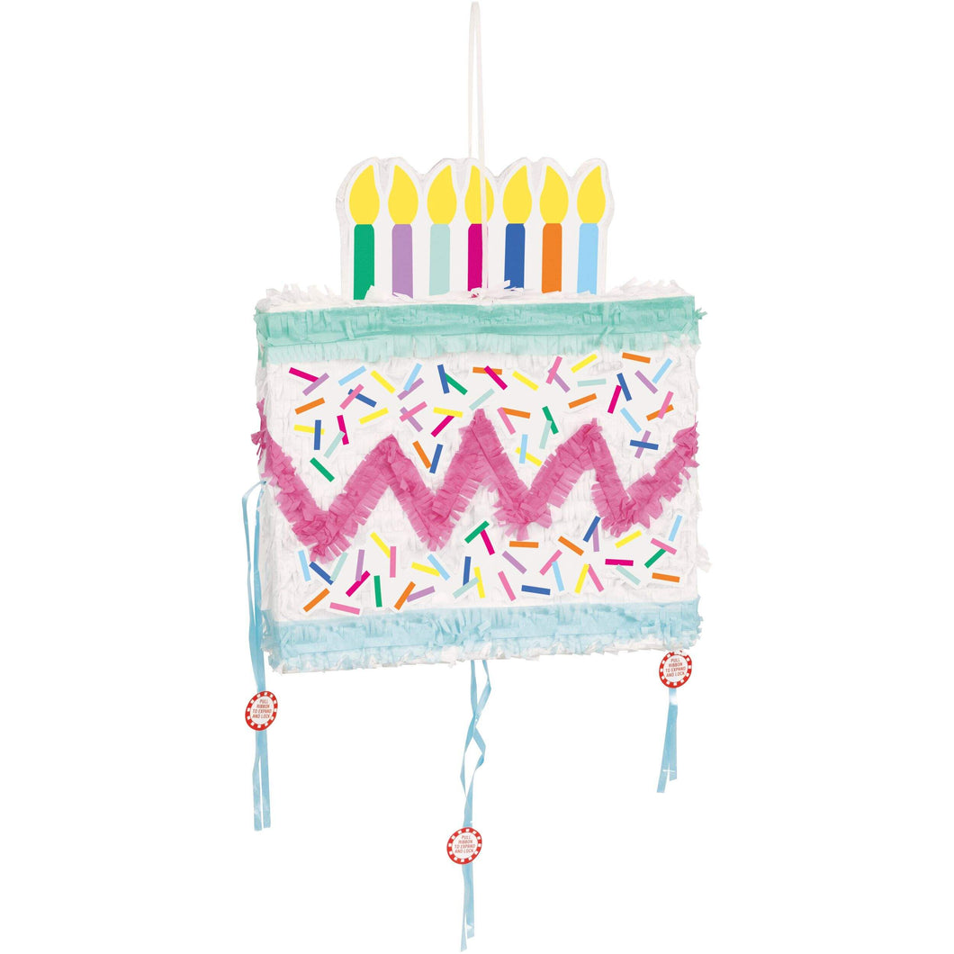 CONFETTI CAKE POP-OUT PINATA