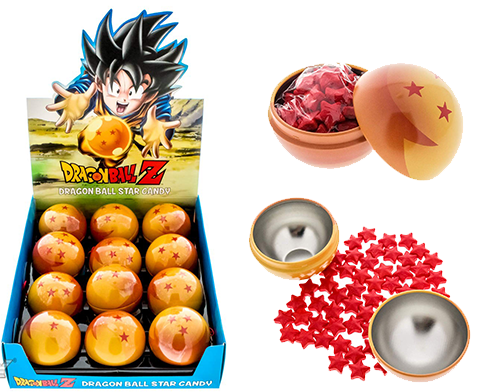 DRAGON BALLZ STAR CANDY TIN