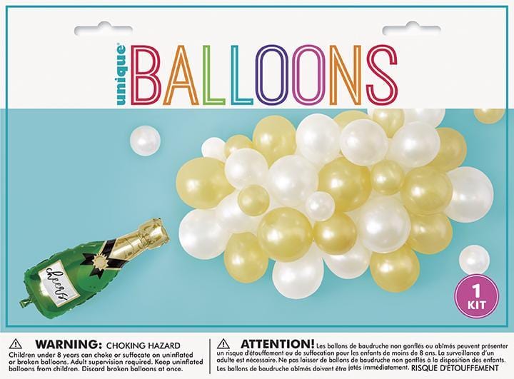 CHAMPAGNE BALLOON CASCADE KIT - Sweet Thrills