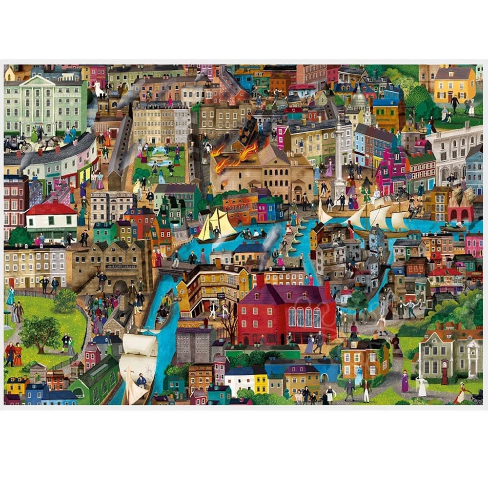 Charles Dickens 1000 Piece Puzzle - Sweet Thrills