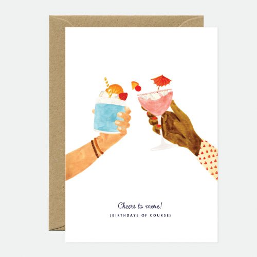 Cheers To More Birthday Card - Sweet Thrills