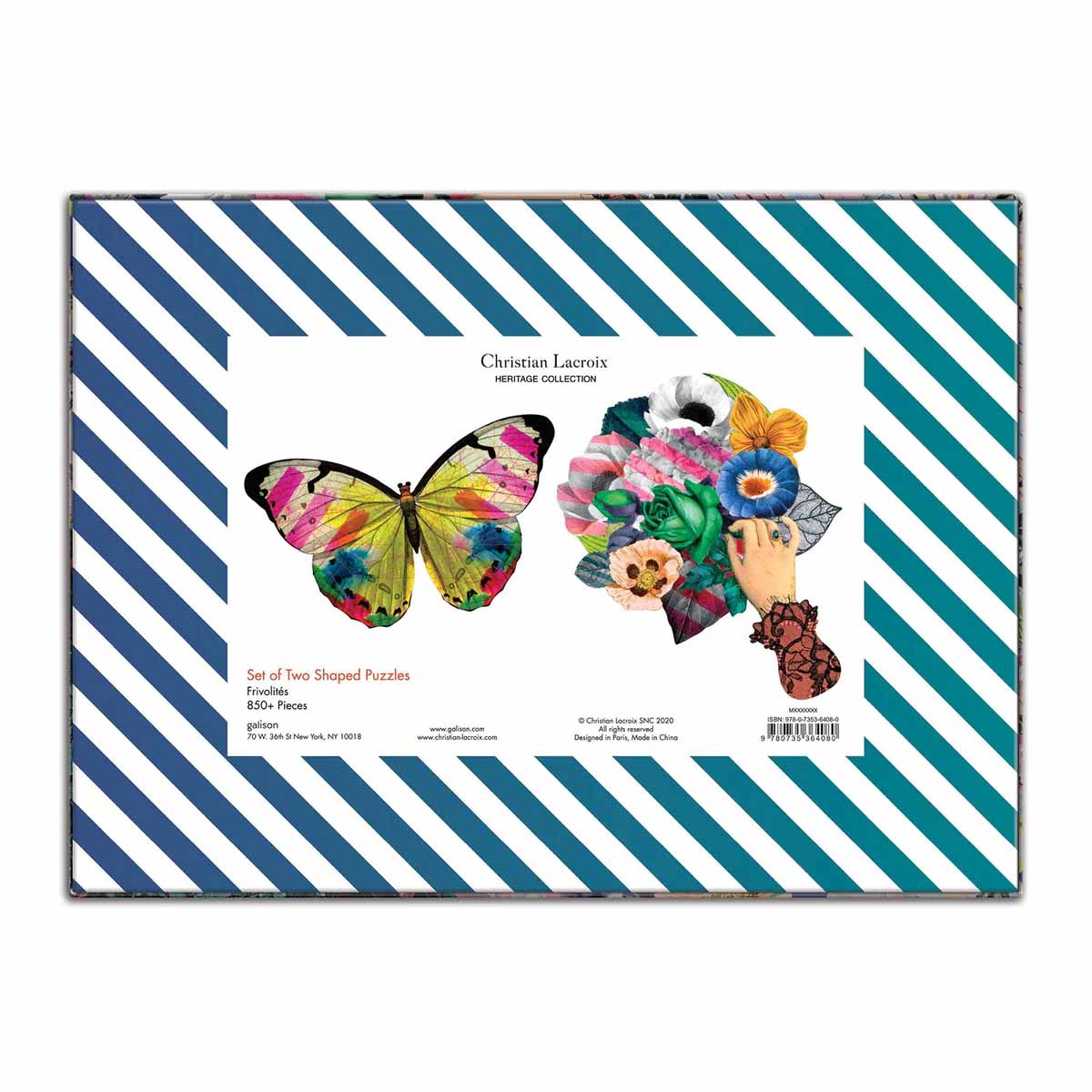 CHRISTIAN LACROIX - FRIVOLITES - SET OF 2 SHAPED PUZZLES - Sweet Thrills