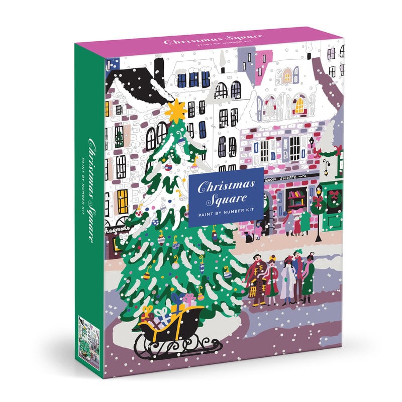 Christmas Square Paint by Number Kit - Sweet Thrills
