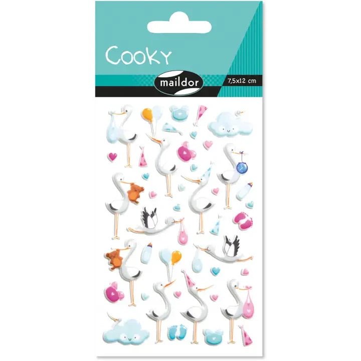 Cookie Stickers: Baby Shower - Sweet Thrills