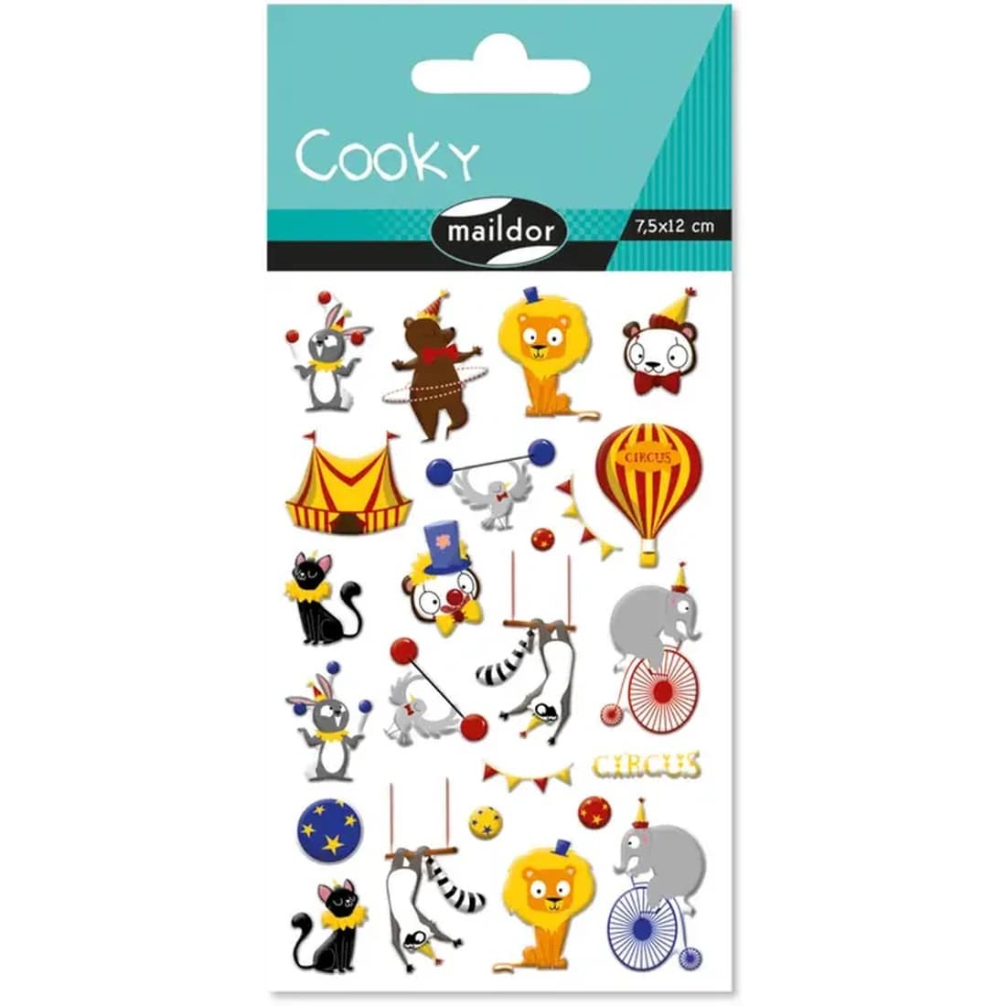 Cooky Stickers: Circus - Sweet Thrills