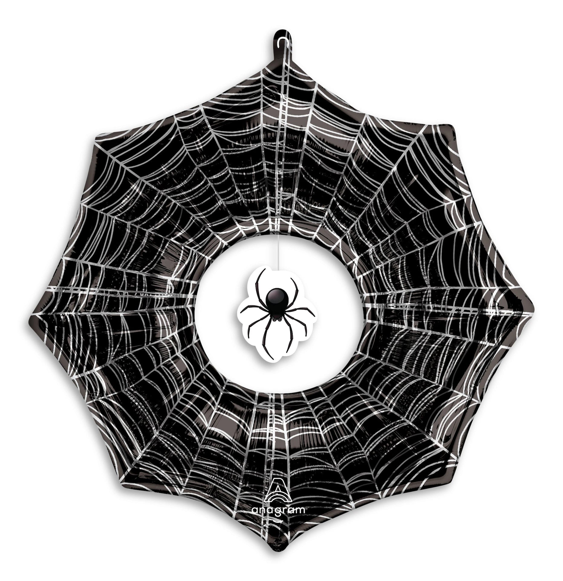 CREEPY SPIDER WEB 32'' FOIL BALLOON - Sweet Thrills