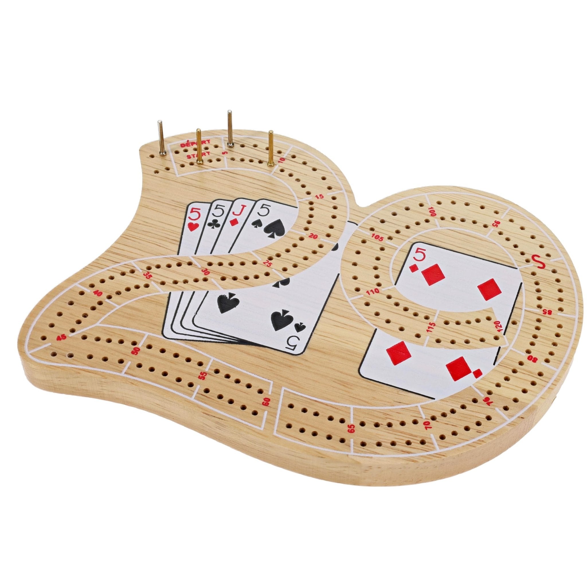 CRIBBAGE "29" 2 TRACK SOLID WOOD - Sweet Thrills